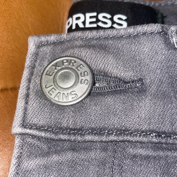 EXPRESS JEANS Distressed Cropped Legging - Sz. 0 - Picture 3 of 6